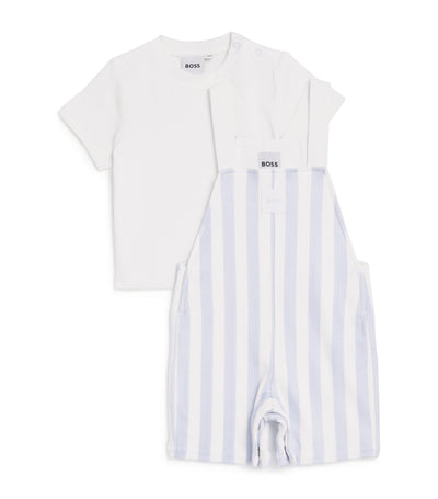 مجموعة ملابس أطفال من Harrods BOSS Kidswear من مزيج القطن، بذلة وسروال وتيشيرت (من 1-18 شهرًا) مجموعة ملابس رضيع - تسوق عبر الإنترنت من McGrocer