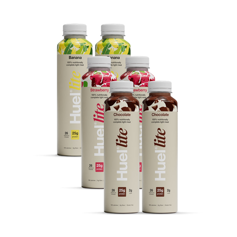 Huel meal replacement variety pack 6x500ml (British brand)