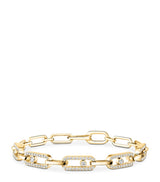 Harrods Messika Move Link Yellow Gold and Diamond Multi Bracelet (0.82ct)- Buy online at McGrocer