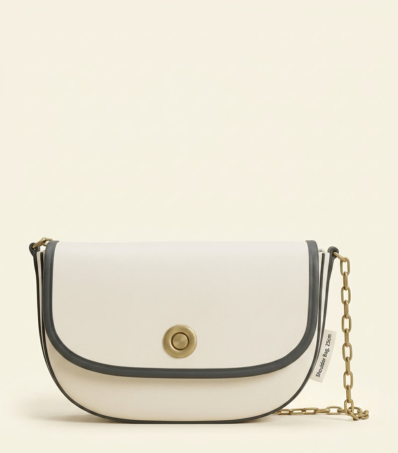 Burberry Mini Highlands chain cross-body bag with check motif - British product