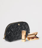 Aspinal of London small leather makeup bag - British product