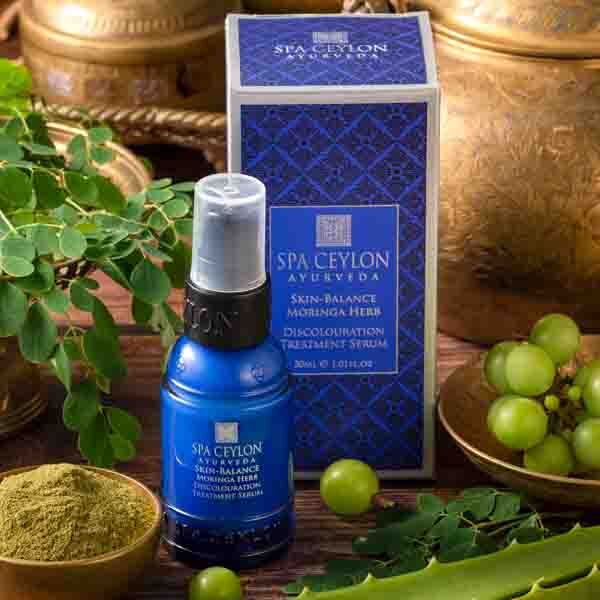 SPA CEYLON Moringa Herb Discolouration Treatment Serum, imported from the UK