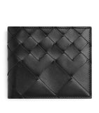 Bottega Veneta Intrecciato leather bifold wallet, imported from the UK