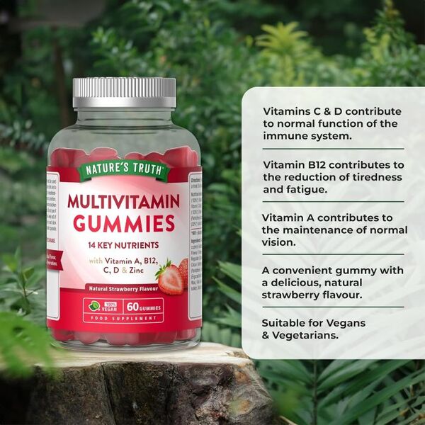 Nature's Truth adult multivitamin gummies 60 count - British product
