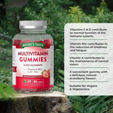 Nature's Truth adult multivitamin gummies 60 count - British product