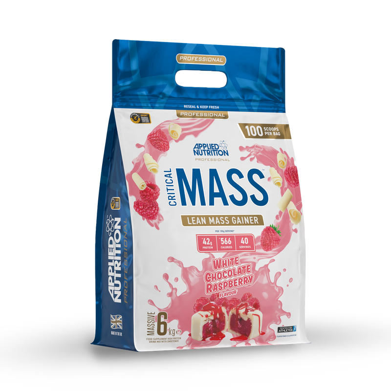 Applied Nutrition mass gainer white chocolate raspberry 6kg - British product