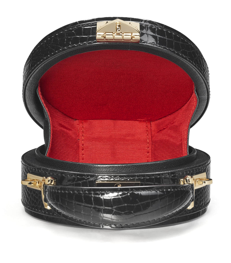 Aspinal of London micro hat box bag, UK version