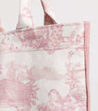 Harrods small toile print tote bag, UK version