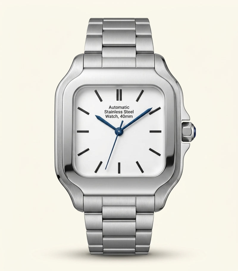 Cartier Santos de Cartier watch stainless steel 35.1mm - British product