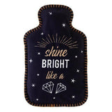 Superdrug Aroma Home Hot Water Bottle Shine Bright Like A Diamond 36 x 23 cm- Buy online at McGrocer