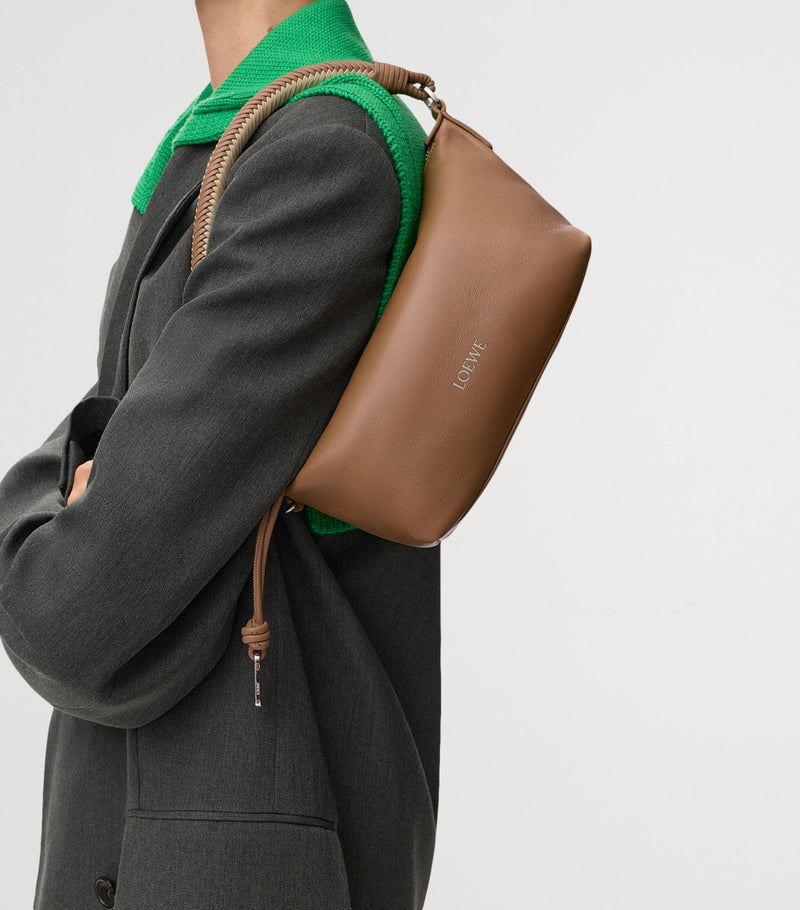 LOEWE Cala top-handle bag in nappa leather 13x26x10 cm - British product