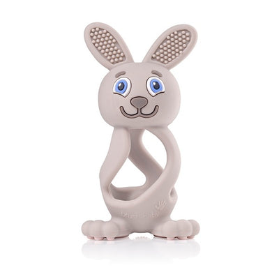 Superdrug Brush Baby Bobbie Bunny Teether Toy Cappuccino Grey- Buy online at McGrocer