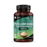 Holland & Barrett New Leaf Products Psyllium Husk with Acidophilus Capsules Food Supplement 120 Capsules- Buy online at McGrocer