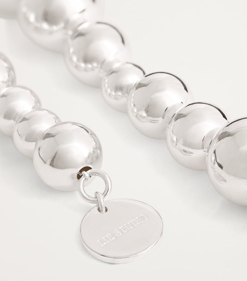 LIÉ STUDIO silver-plated Elly necklace 41cm, UK version