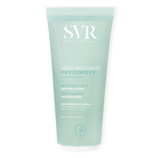 SVR Physiopure Foaming Gel Cleanser 200ml (British brand)
