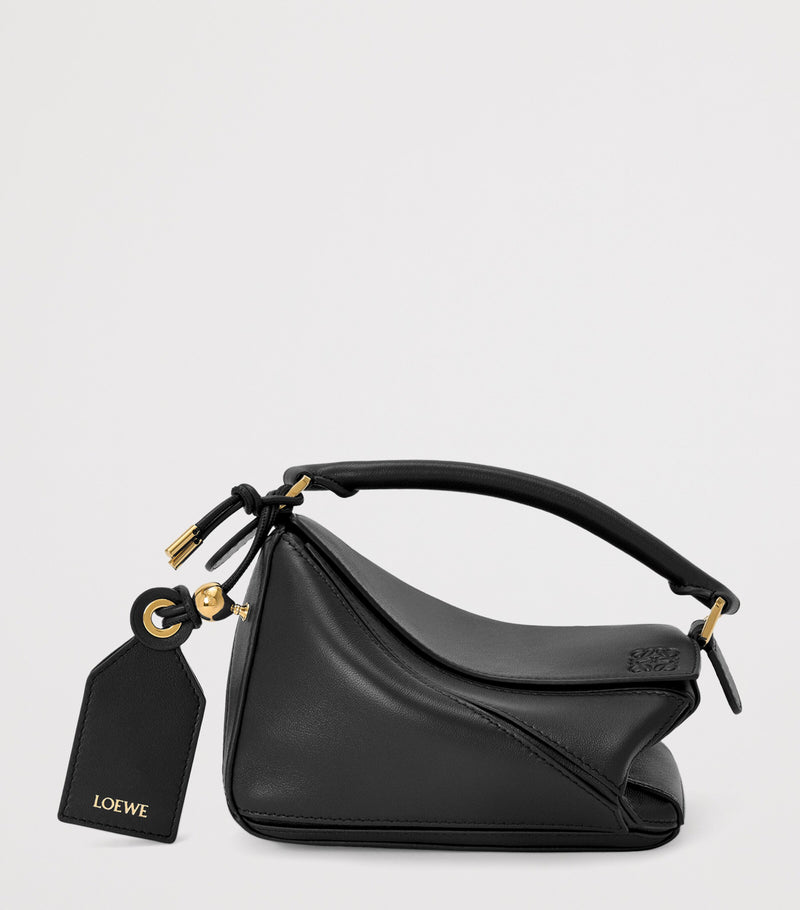 LOEWE Puzzle mini lambskin top-handle bag, UK version