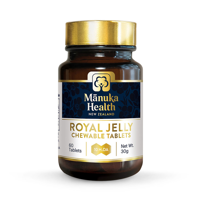 Manuka Health Royal Jelly Chewable Tablets 60's, UK version