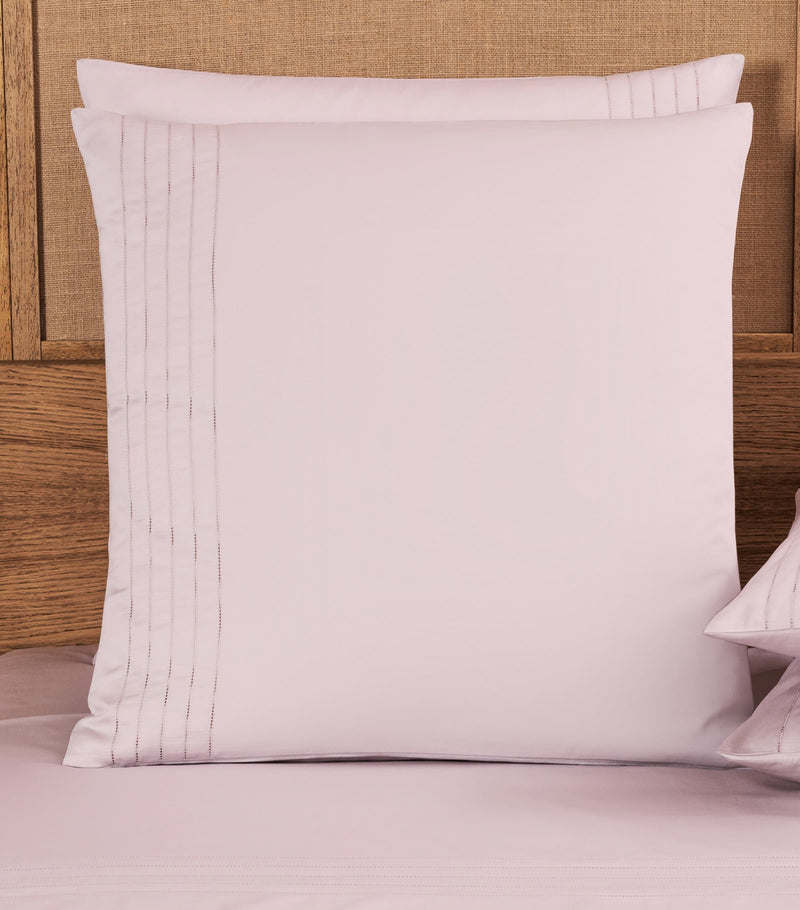 Frette cotton Lush Ajour square pillowcase set 65cm x 65cm - British product