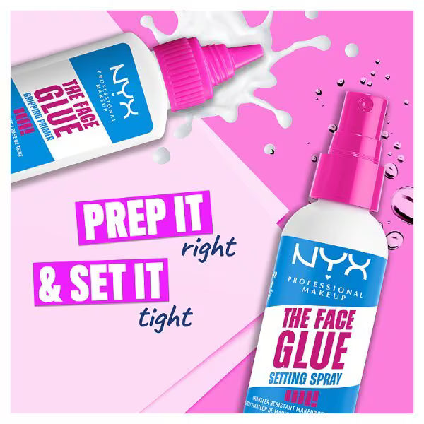 NYX Face Glue Setting Spray - British product