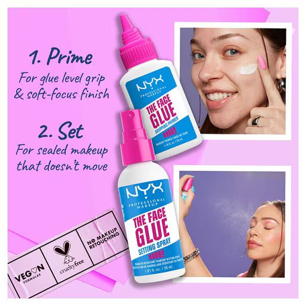 NYX Face Glue Setting Spray - British product
