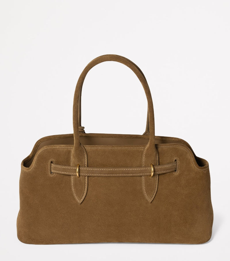 Miu Miu Suede Aventure top-handle handbag, UK version