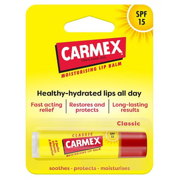 Carmex strawberry lip balm SPF 15 - British product