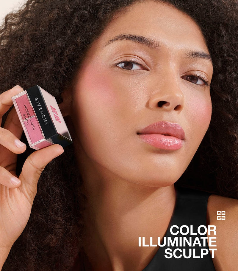 Givenchy Prisme Libre loose powder blush with four shades, imported from the UK