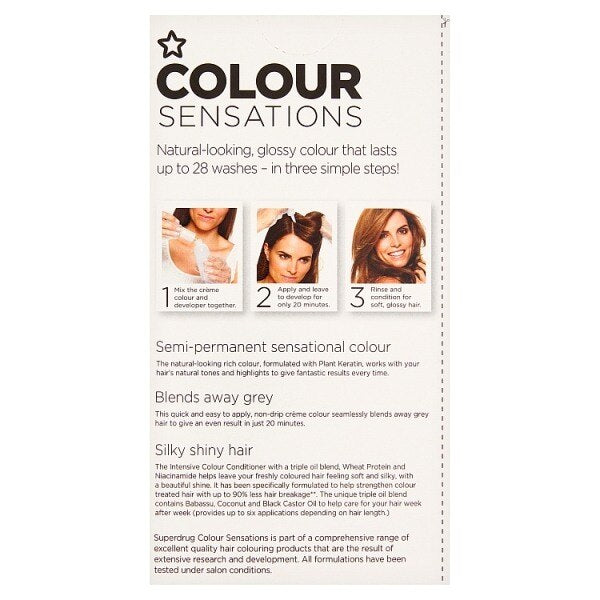 Superdrug Sensations Light Brown 6.0 GOODS Superdrug