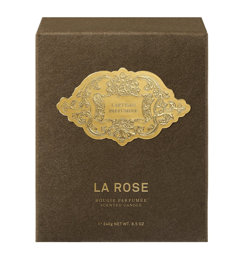 L'Artisan Parfumeur La Rose scented candle 240g - British product