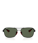 Harrods Ray-Ban x Scuderia Ferrari RB8336M Square Sunglasses- Buy online at McGrocer