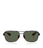 Ray-Ban x Scuderia Ferrari RB8336M square sunglasses, imported from the UK