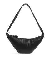 Harrods Lemaire Medium Grained Leather Croissant Shoulder Bag, 23cm x 47cm x 7cm- Buy online at McGrocer