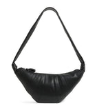 Lemaire Croissant shoulder bag in grained leather (British brand)