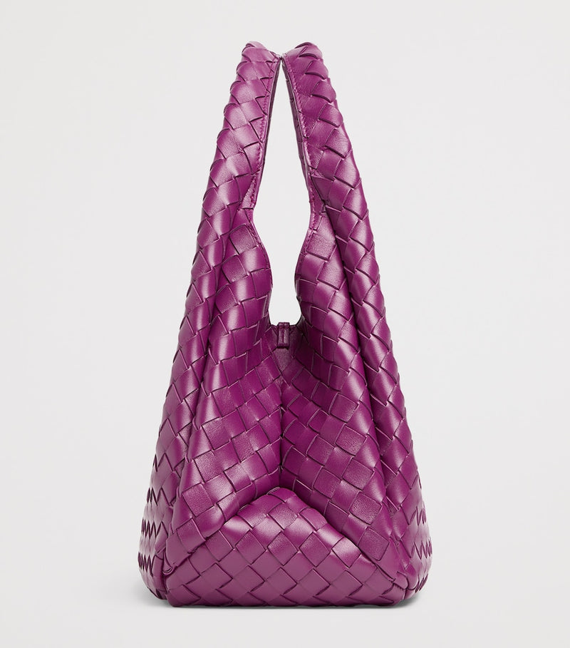 Bottega Veneta Campana medium leather shoulder bag, UK version