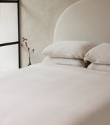 Merino Jersey Super King Duvet Cover with Stretch Fabric, 260cm x 220cm