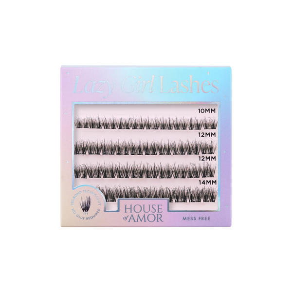 House of Amor pre-glued lash clusters Desire style, imported from the UK