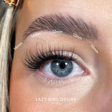 House of Amor pre-glued lash clusters Desire style, imported from the UK