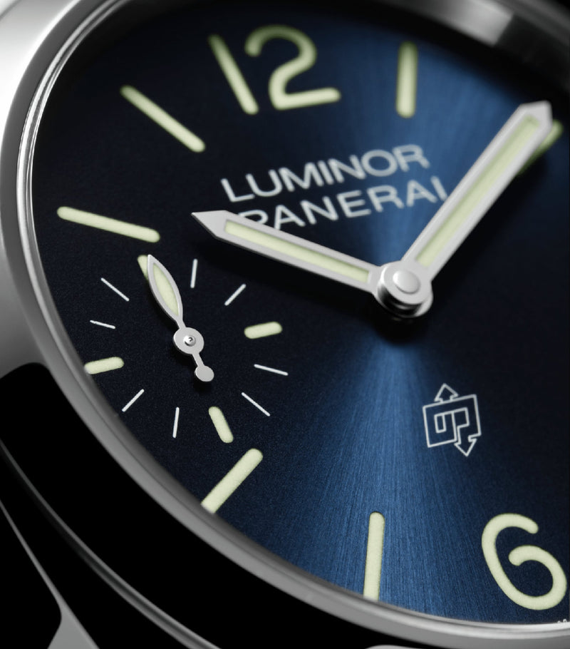 Panerai Luminor watch stainless steel 44mm, imported from the UK