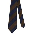 Dunhill Mulberry Silk Stripe Tie, imported from the UK