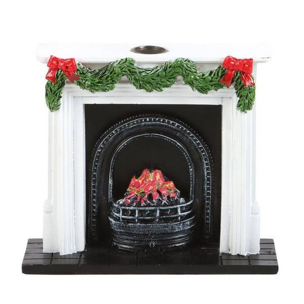Something Different Christmas Fireplace Incense Burner 13.8cm (British brand)