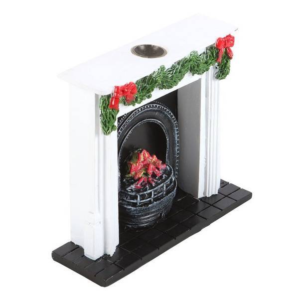 Something Different Christmas Fireplace Incense Burner 13.8cm (British brand)