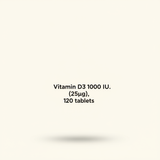 Holland & Barrett Holland & Barrett Vitamin D3 1000 IU Tablets 120- Buy online at McGrocer