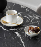 Villeroy & Boch bone porcelain Château Septfontaines espresso cup (British brand)