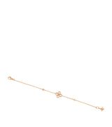 Harrods Boodles Be Boodles Rose Gold and Diamond Charm Bracelet- Buy online at McGrocer
