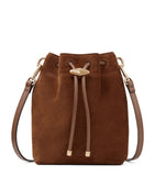 Jimmy Choo Mini Suede Cinch Bucket Bag (British brand)