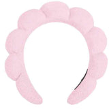 Superdrug Luvyah Cosmetics Bubble Spa Headband Terry Cloth Pink- Buy online at McGrocer