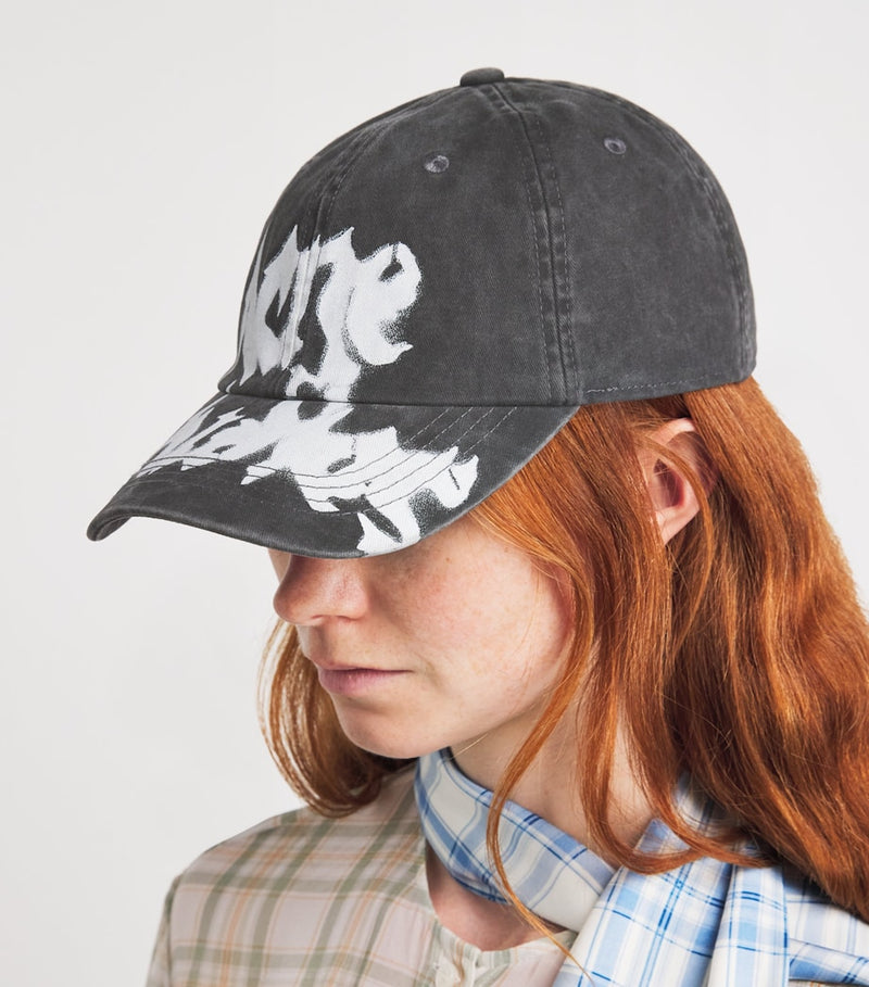 Acne Studios graffiti logo baseball cap, UK version