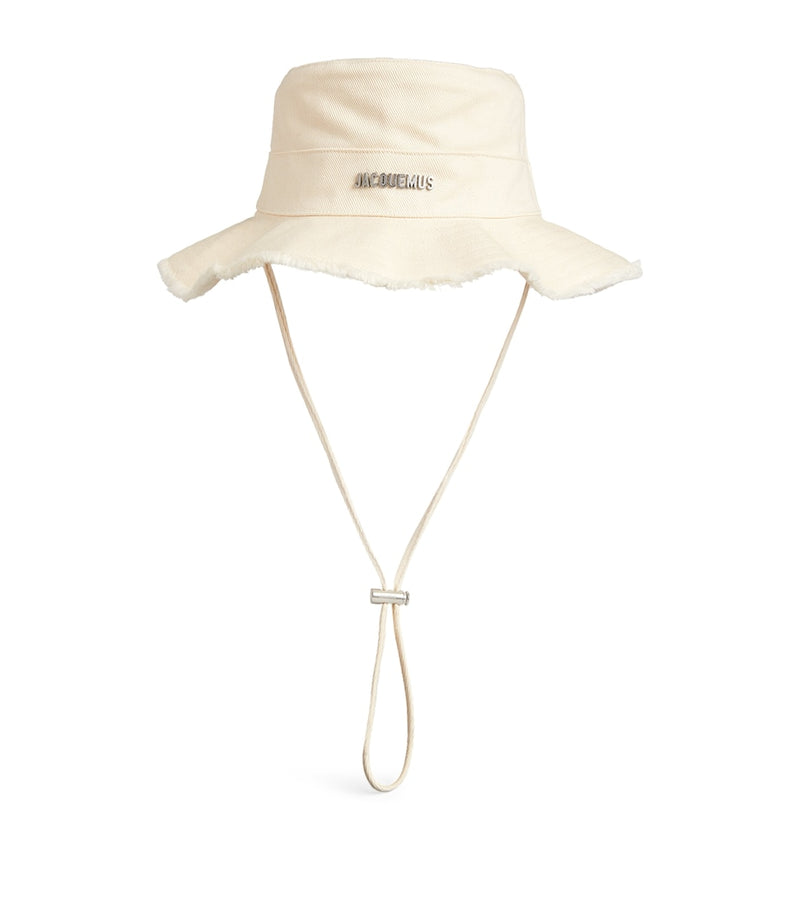 Jacquemus Artichaut logo bucket hat in cotton (British brand)