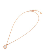 Harrods Bvlgari BVLGARI BVLGARI Rose Gold Mother-of-Pearl and Diamond Pendant Necklace- Buy online at McGrocer
