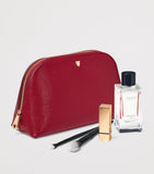 Aspinal of London large grained leather cosmetics case, UK version